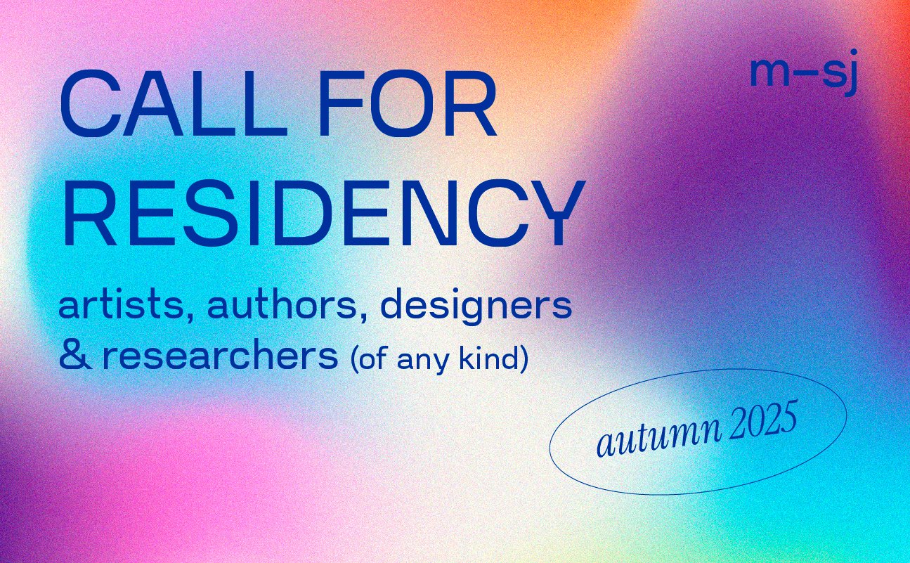 poster pour l'open call 2025